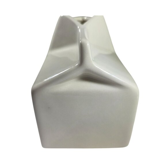 Milk For Santa Ceramic Milk Carton By Kringles Kitchen christmas vase decor - Picture 3 of 7